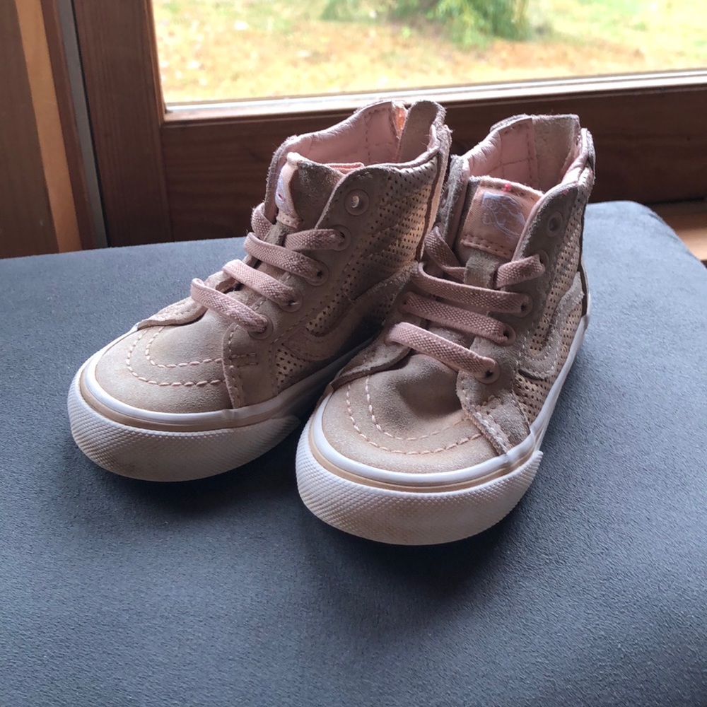 Pink Vans Hightops